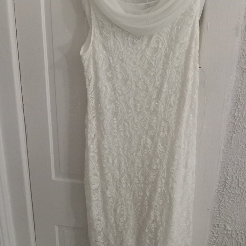 Cream lace dress new with tags
